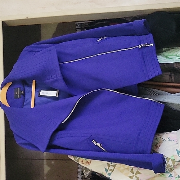 NWT Royal Blue Coat SZ L - Picture 1 of 3